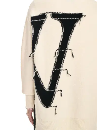 Off-White White Maxi Logo Crewneck | Thumbnail 5