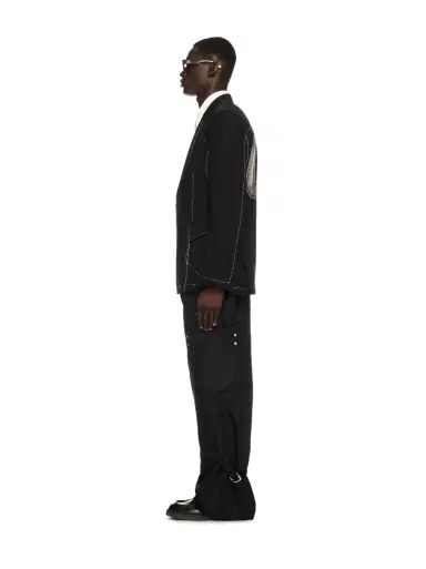 Off-White Black 00 Wool Blazer | Thumbnail 3