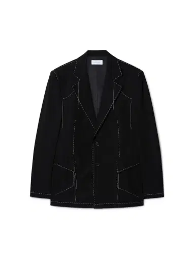 Off-White Black 00 Wool Blazer | Thumbnail 1