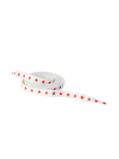 Off-White White/Red Star Laces | Thumbnail 1