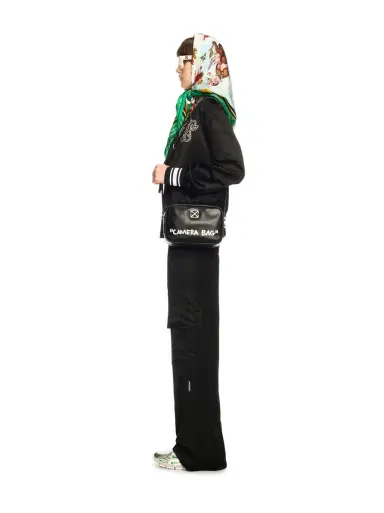 Off-White Black Jitney Quote Camera Bag | Thumbnail 2 Off-White Black Jitney Quote Camera Bag | Thumbnail 2