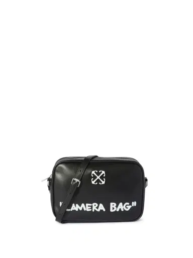 Off-White Black Jitney Quote Camera Bag | Thumbnail 1 Off-White Black Jitney Quote Camera Bag | Thumbnail 1