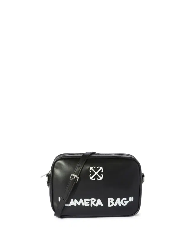 Off-White Black Jitney Quote Camera Bag