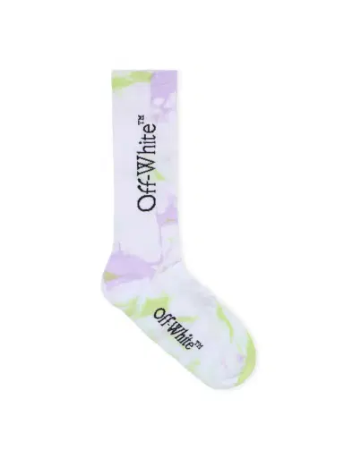 Off-White Tie Dye Mid Socks | Thumbnail 1 Off-White Tie Dye Mid Socks | Thumbnail 1