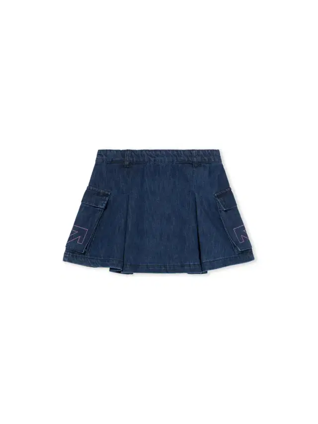 Off-White Type Logo Denim Skirt