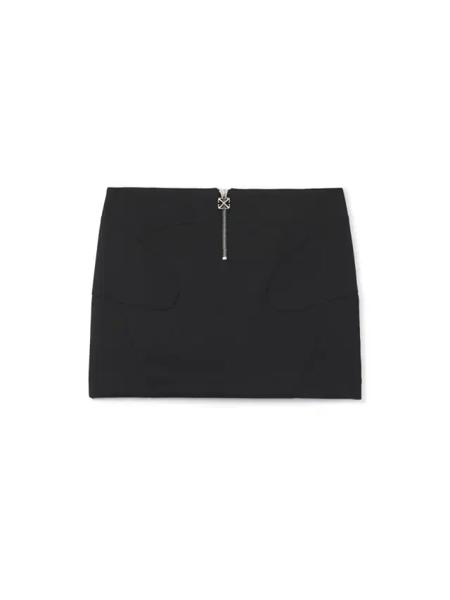 Off-White Zip Up Skirt