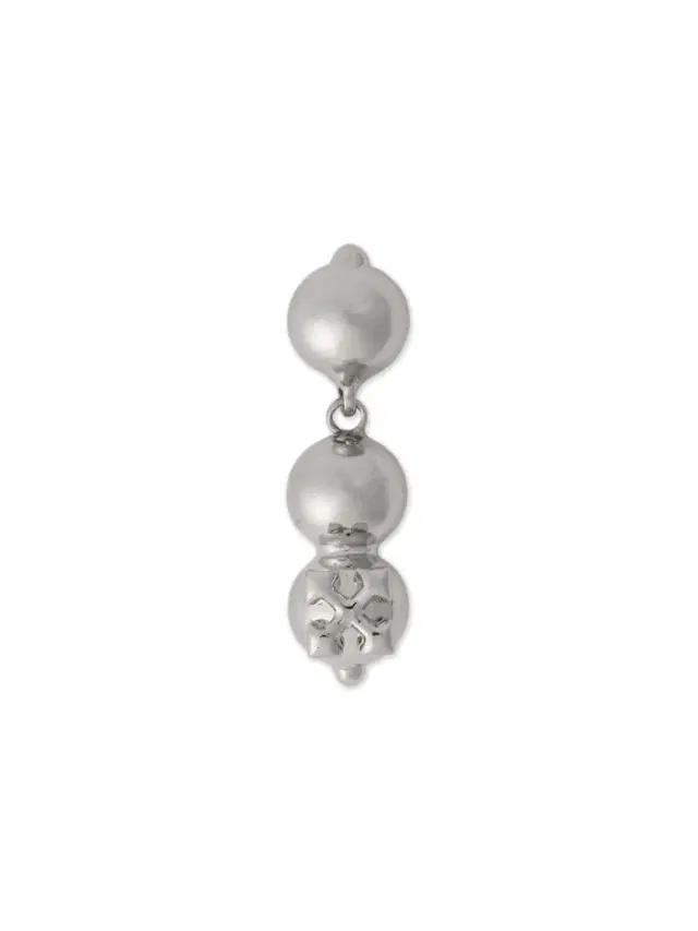 Off-White Arrow Ballchain Mono Earring