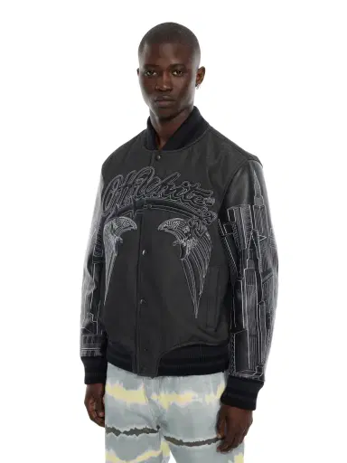Off-White Skyline Varsity Jacket | Thumbnail 5