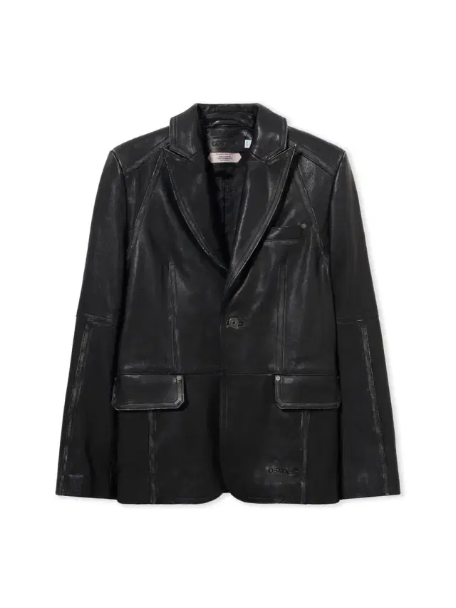 Off-White Bookish Buffalo Single-Breasted Jacket