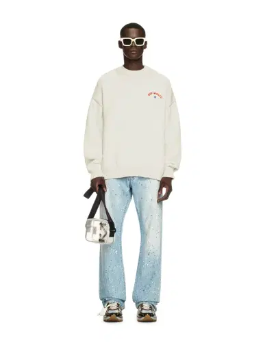 Off-White White Starry Arrow Knit Sweater | Thumbnail 2