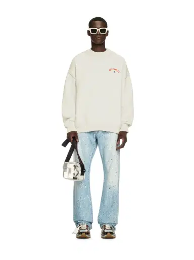 Off-White White Starry Arrow Knit Sweater | Thumbnail 3