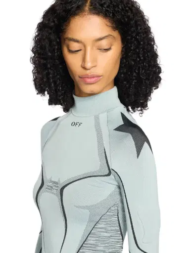 Off-White Seamless Race Top | Thumbnail 5 Off-White Seamless Race Top | Thumbnail 5