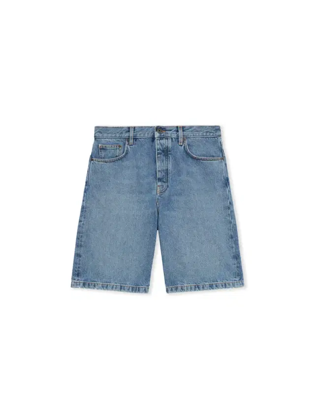 Off-White Half Arrow Denim Shorts