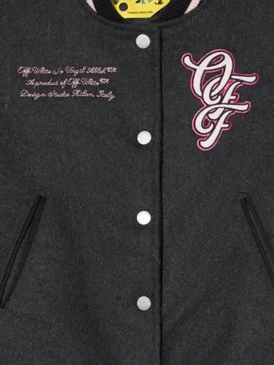 Off-White Patch Varsity Jacket | Thumbnail 3