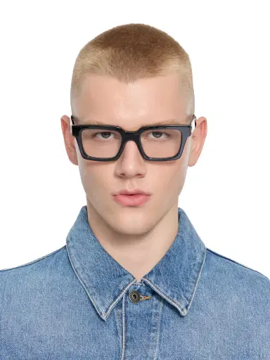 Off-White Clip On Light Blue Lens Sunglasses | Thumbnail 6