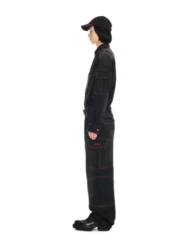 Off-White SCRIPT SAMURAI STRAIGHT JEANS | Thumbnail 3 Off-White SCRIPT SAMURAI STRAIGHT JEANS | Thumbnail 3