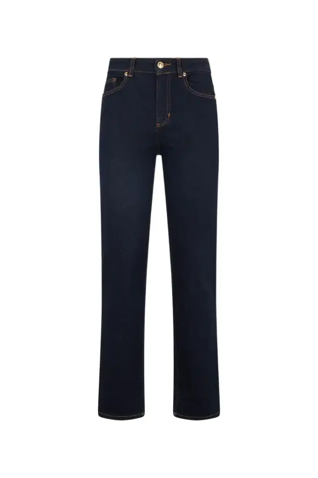 Roberto Cavalli Straight-Leg Jeans With Embroidered Logo