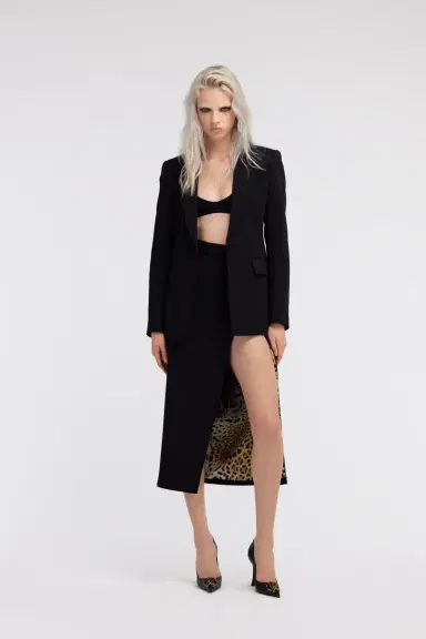 Roberto Cavalli Midi skirt with slit | Thumbnail 5 Roberto Cavalli Midi skirt with slit | Thumbnail 5