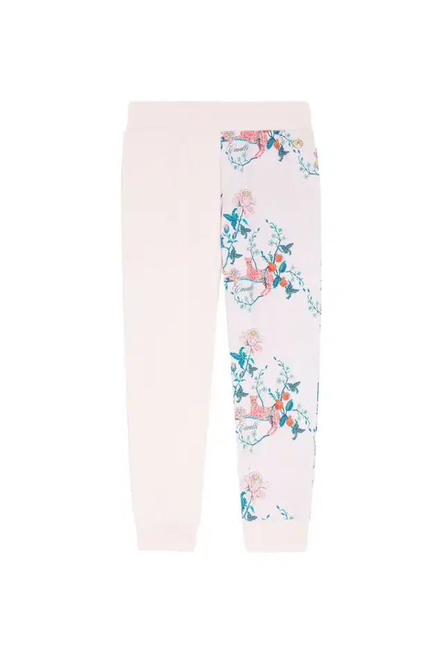 Roberto Cavalli Floral-Print Cotton Sweatpants