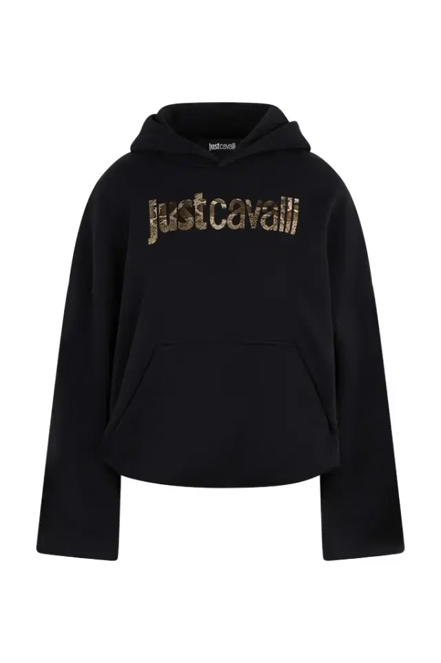 Black Hoodie with Logo