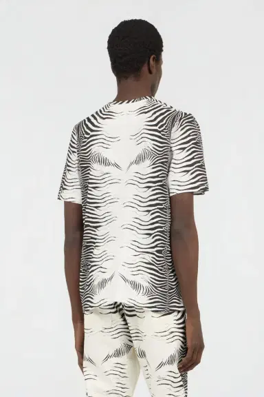 Roberto Cavalli Zebra Print T-Shirt | Thumbnail 3 Roberto Cavalli Zebra Print T-Shirt | Thumbnail 3
