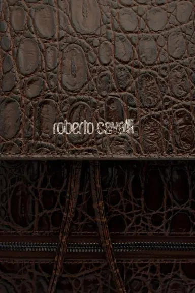 Roberto Cavalli Crocodile Scale-Effect Backpack | Thumbnail 4