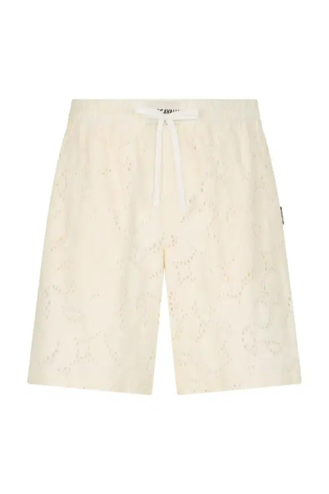 Roberto Cavalli Ivory Bermuda Shorts