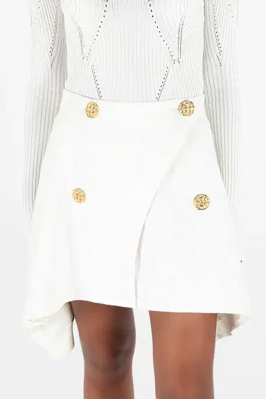Roberto Cavalli Wall Print Mini Skirt | Thumbnail 5