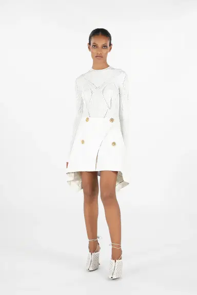 Roberto Cavalli Wall Print Mini Skirt | Thumbnail 6