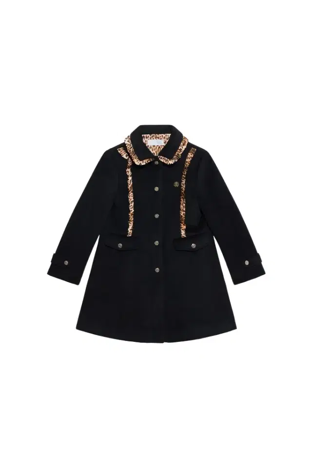 Roberto Cavalli Coat with animal print details