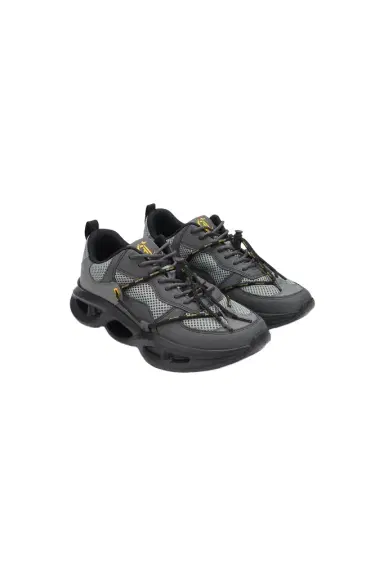 Roberto Cavalli Grey Chunky Sneakers | Thumbnail 1