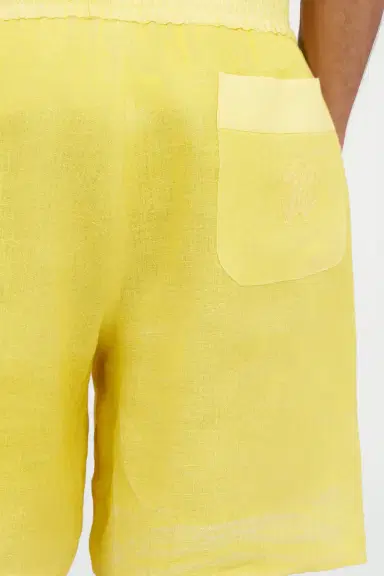 Roberto Cavalli Linen Bermuda Shorts | Thumbnail 6