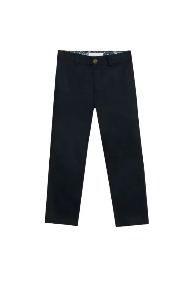 Blue Cotton Pants