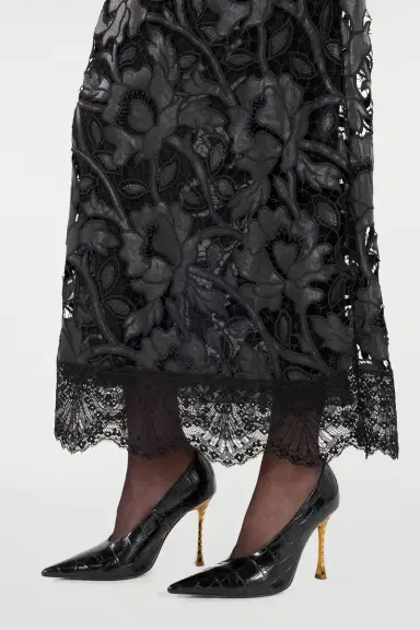 Roberto Cavalli Long Skirt With All-Over Floral Pattern | Thumbnail 5