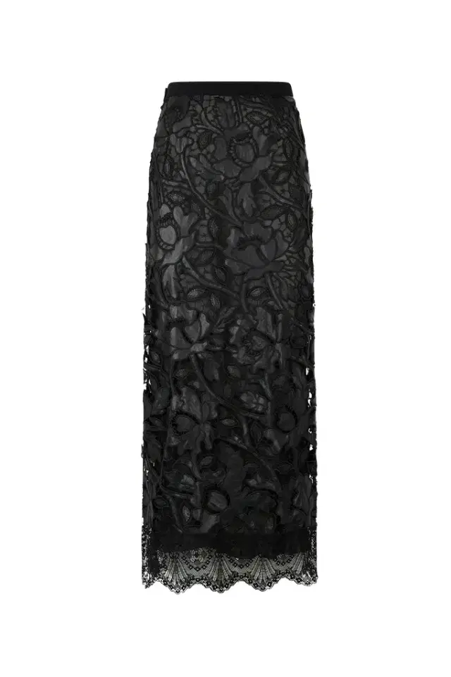 Roberto Cavalli Long Skirt With All-Over Floral Pattern