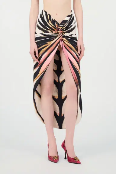Roberto Cavalli Sarong With Ray Of Pink Print | Thumbnail 2
