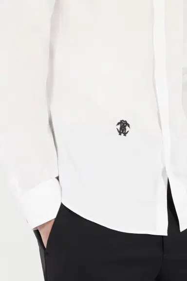 Roberto Cavalli Cotton Shirt With Embroidery | Thumbnail 5