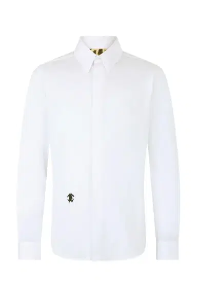 Roberto Cavalli Cotton Shirt With Embroidery | Thumbnail 1