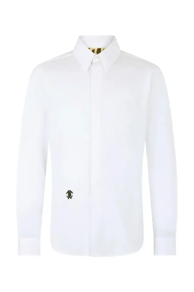 Roberto Cavalli Cotton Shirt With Embroidery