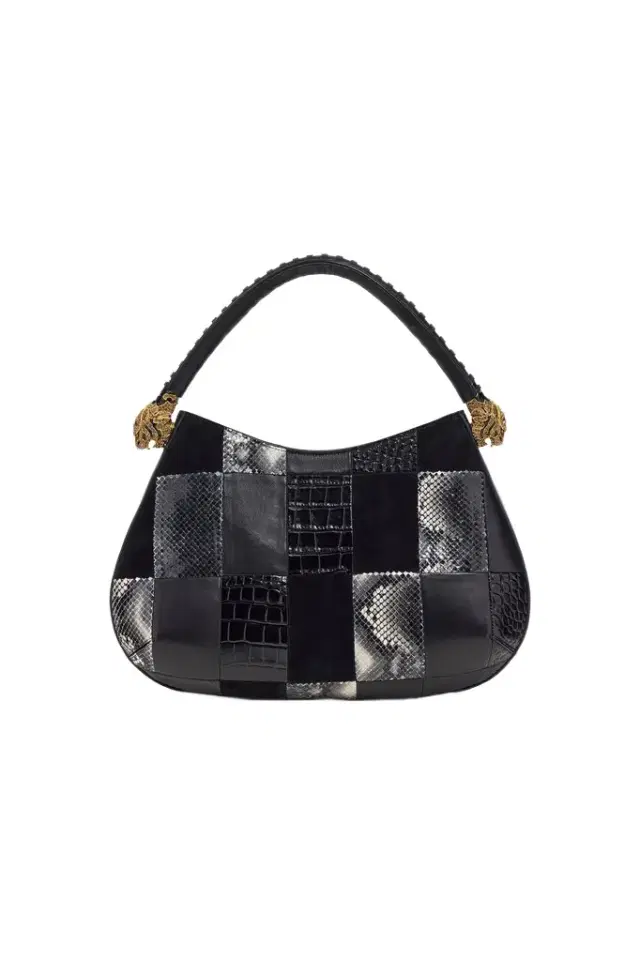 Roberto Cavalli Patchwork Shoulder Bag