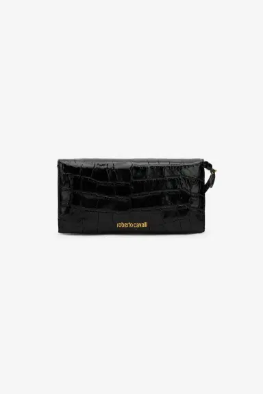 Roberto Cavalli Roar Pochette bag Black Leather | Thumbnail 3 Roberto Cavalli Roar Pochette bag Black Leather | Thumbnail 3