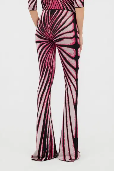 Roberto Cavalli Ray Of Paradise Print Trousers | Thumbnail 3