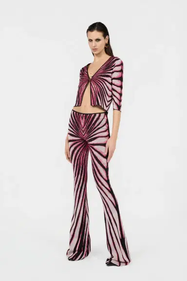 Roberto Cavalli Ray Of Paradise Print Trousers | Thumbnail 6