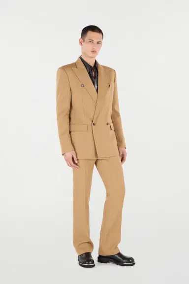 Roberto Cavalli Striped Double-Breasted Jacket | Thumbnail 2