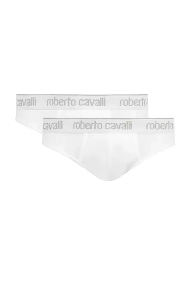 Roberto Cavalli Set of two briefs with logo band