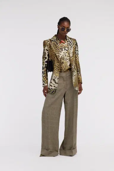 Roberto Cavalli Jaguar Skin print Blazer | Thumbnail 5