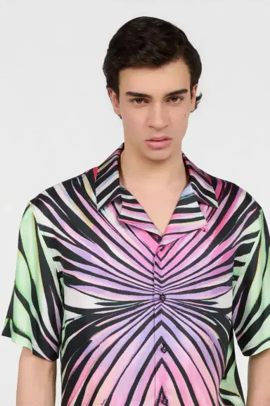 Roberto Cavalli Ray Of Paradise Print Shirt | Thumbnail 4 Roberto Cavalli Ray Of Paradise Print Shirt | Thumbnail 4