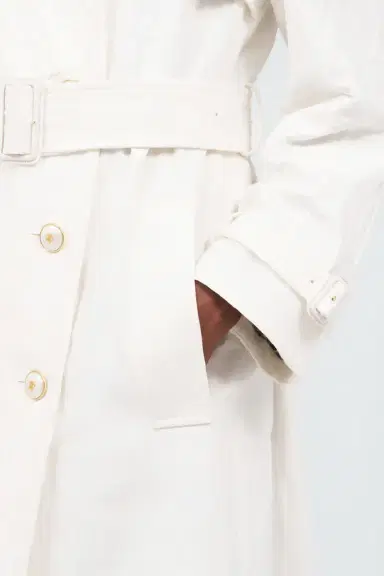Roberto Cavalli Leopard-pattern cotton jacquard trench coat | Thumbnail 6