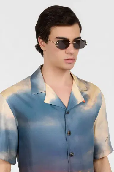 Roberto Cavalli Metal rimless sunglasses | Thumbnail 2