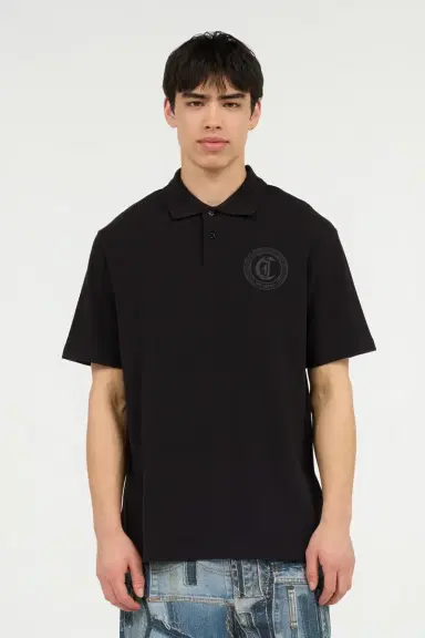 Roberto Cavalli Polo With JC Monogram Embroidery | Thumbnail 2